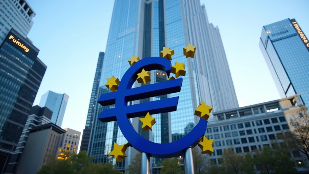 EZB-Gebäude in Frankfurt am Main mit europäischer Architektur und modernem Design